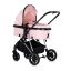 Chipolino AURA babakocsi mózessé alakítható sportrésszel - Pink Marshmallow