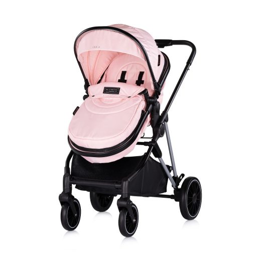 Chipolino AURA babakocsi mózessé alakítható sportrésszel - Pink Marshmallow