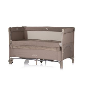 Chipolino Relax multifunkciós utazóágy - Tiramisu Linen