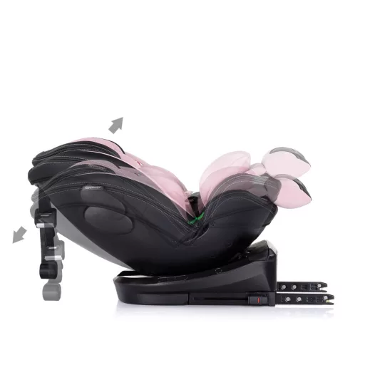 Chipolino Hypnotic autósülés I-Size 40-150cm - Pink Marshmallow