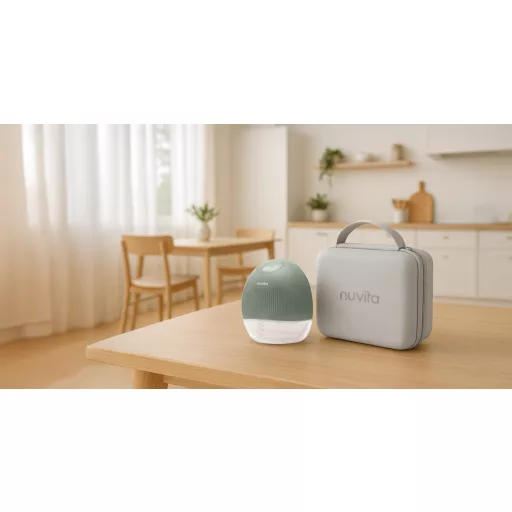 Nuvita Materno Flow hordozható elektromos mellszívó - 1264W