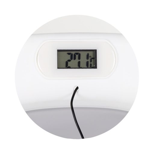 Chipolino Bubble Spa összecsukható kád vízhőmérővel, vödörrel és öblítőpohárral 83 cm 