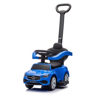 Chipolino Mercedes Benz C-Class bébitaxi tolókarral - blue Chipolino Mercedes Benz C-Class bébitaxi tolókarral - blue