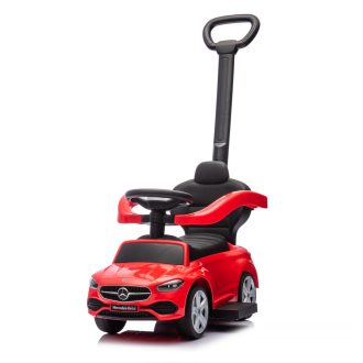 Chipolino Mercedes Benz C-Class bébitaxi tolókarral - red Chipolino Mercedes Benz C-Class bébitaxi tolókarral - red
