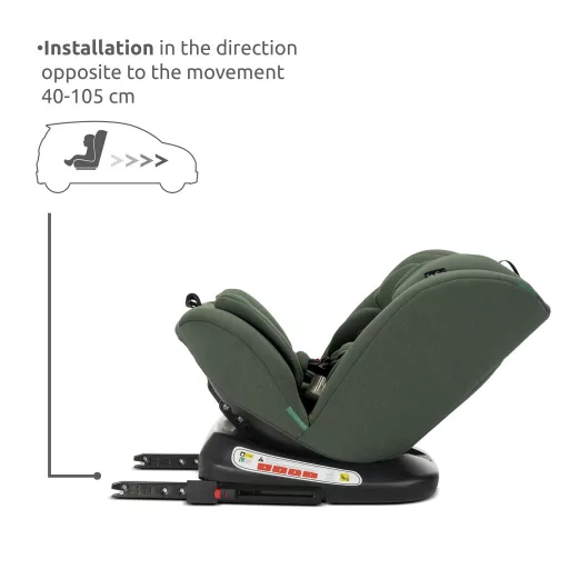Lorelli Capella autósülés ISOFIX 40-150cm - Black