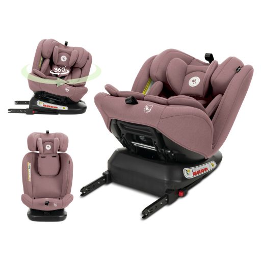 Lorelli Capella autósülés ISOFIX 40-150cm - Pink