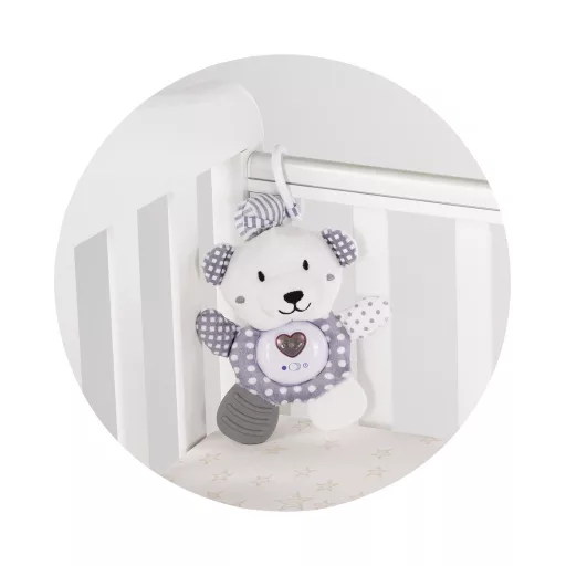 Chipolino babakocsi/kiságy játék - Teddy Bear