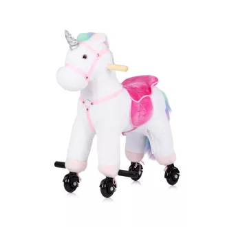 Chipolino lovacska hanggal és kerékkel - pink