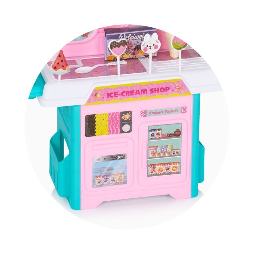 Chipolino fagyiárus stand játék 32db.-os