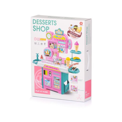 Chipolino fagyiárus stand játék 32db.-os