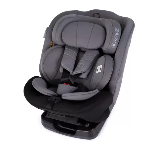 Chipolino Mondial autósülés I-Size 40-150cm - charcoal