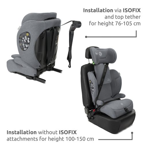 Lorelli Rio isofix autósülés i-Size 76 -150cm - Beige
