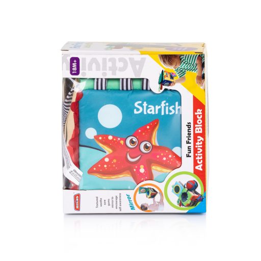 Chipolino Készségfejlesztő textil kocka