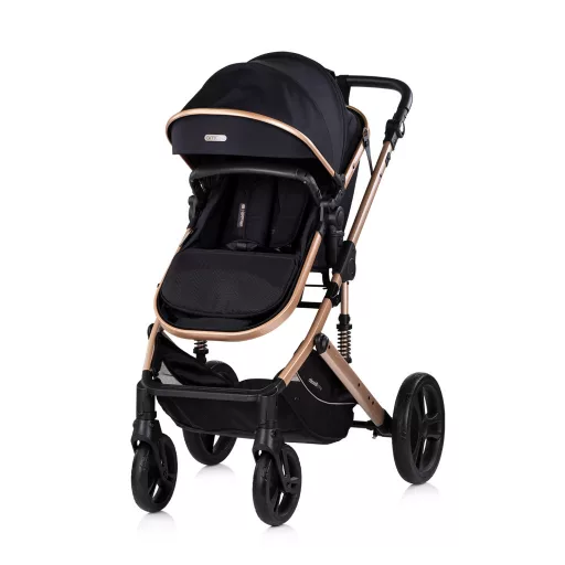 Chipolino Amore babakocsi mózessé alakítható sportrésszel - Noir