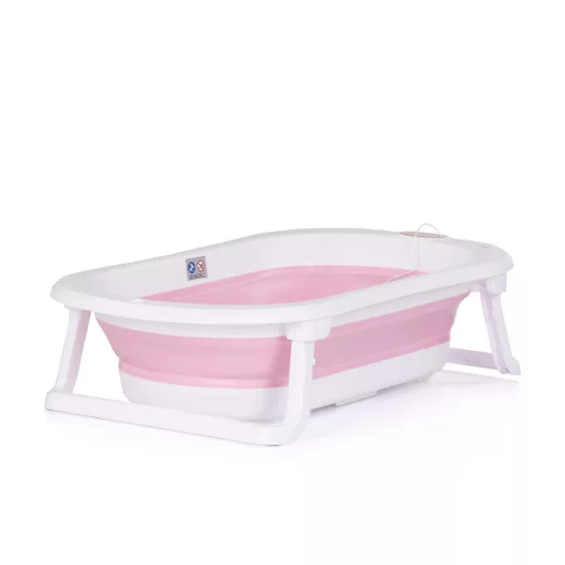 Chipolino Sonata kád + állvány pelenkázólappal - Pink