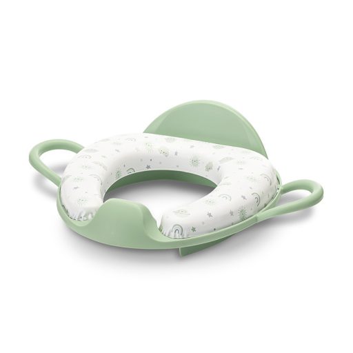 Lorelli párnázott WC szűkítő háttámlával - Planets Green