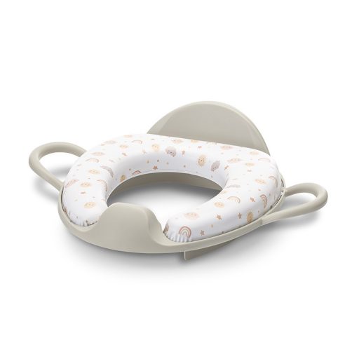 Lorelli párnázott WC szűkítő háttámlával - Planets Beige