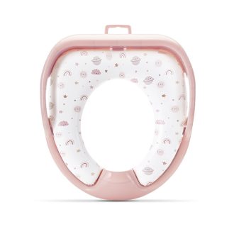 Lorelli párnázott Wc szűkítő - Planets Pink