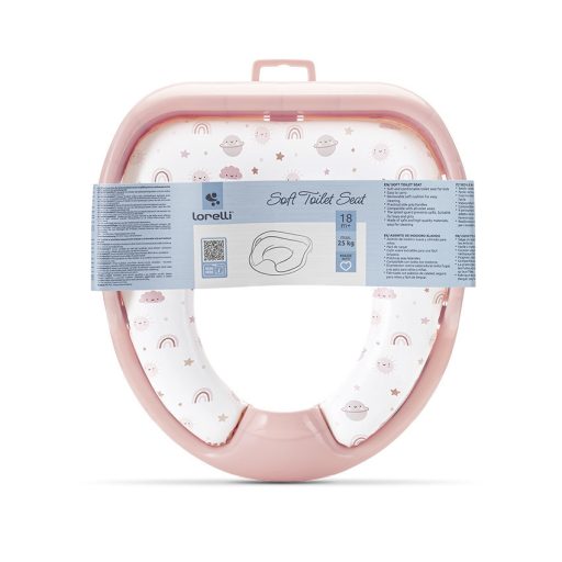 Lorelli párnázott Wc szűkítő - Planets Pink