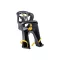 Bellelli Tatoo Plus Handlefix bicikliülés 15kg-ig - Black
