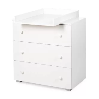 Klups Paula komód - fehér