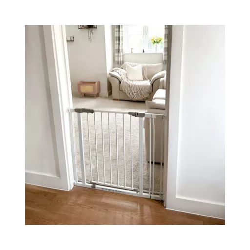 Dreambaby Ava biztonsági ajtórács 75-81 cm - fehér
