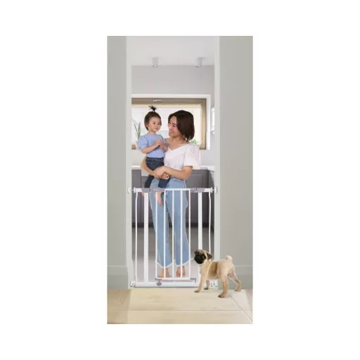 Dreambaby Ava Slimline biztonsági ajtórács 61-68 cm - fehér