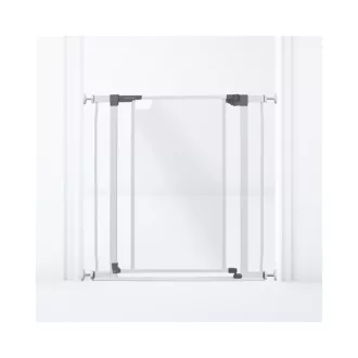   Dreambaby Clear view biztonsági ajtórács 75-81 cm - fehér