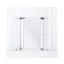 Dreambaby Clear view biztonsági ajtórács 75-81 cm - fehér