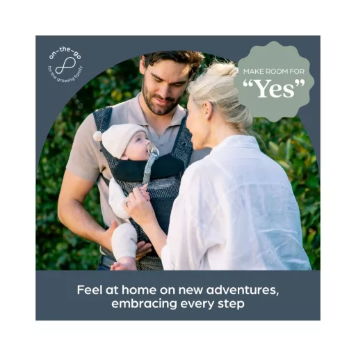 Dreambaby Inspire szövet babahordozó - fekete
