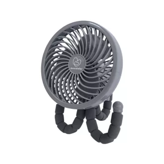 Dreambaby Smart-grip rugalmas ventilátor - szürke