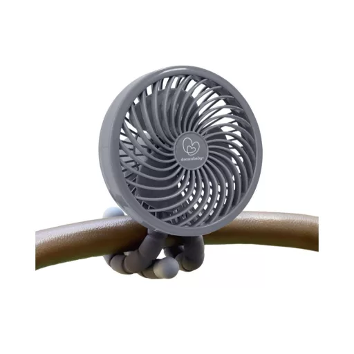 Dreambaby Smart-grip rugalmas ventilátor - szürke