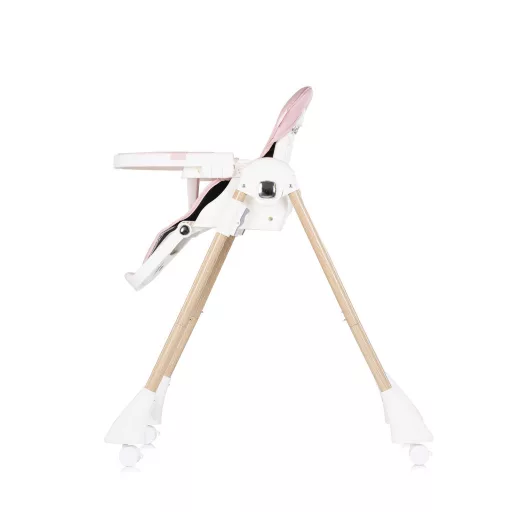 Chipolino Candy Shop multifunkciós etetőszék - Powder pink