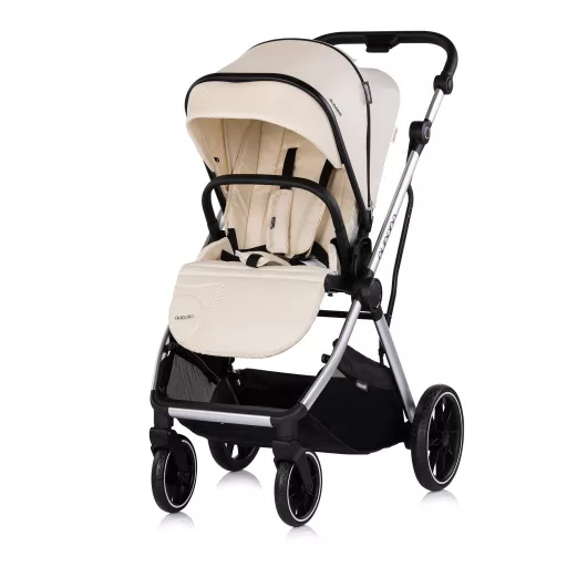 Chipolino Aurora 3az1-ben multifunkciós babakocsi - Cashmere