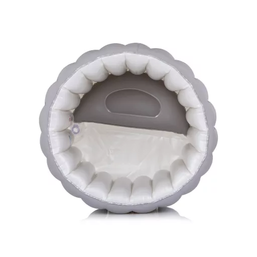 Chipolino Bubble Nest felfújható babakád pumpáva - Grey