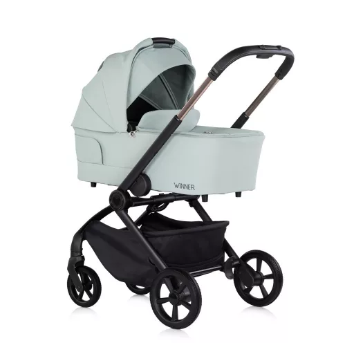 Chipolino Winner 2in1 újszülött babakocsi 22 kg-ig - Matcha