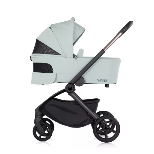 Chipolino Winner 2in1 újszülött babakocsi 22 kg-ig - Matcha