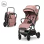 Lorelli Calista sport babakocsi 22kg-ig - Pink