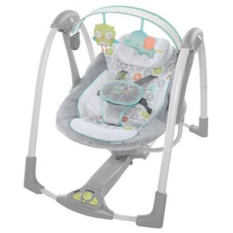   Bright Starts Ingenuity hinta dallamokkal, Hoot&Hugs, 0 hó+, 9 kg-ig