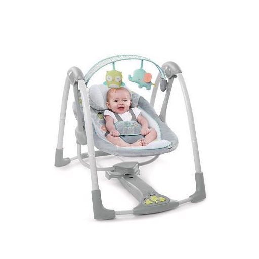 Bright Starts Ingenuity hinta dallamokkal, Hoot&Hugs, 0 hó+, 9 kg-ig