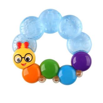 Baby Einstein vízzel töltött rágóka, Teether-pillar, kék, 3 hó+   Baby Einstein vízzel töltött rágóka, Teether-pillar, kék, 3 hó+