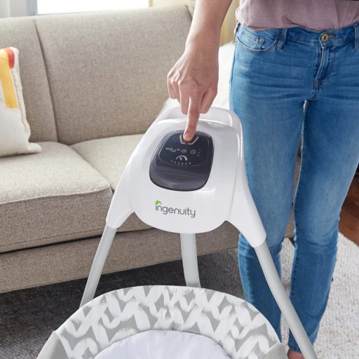 Ingenuity Nagy hinta rezgő hintaszékkel és dallamokkal, USB, 2in1 Raylan, 0 hó+, 9 kg-ig