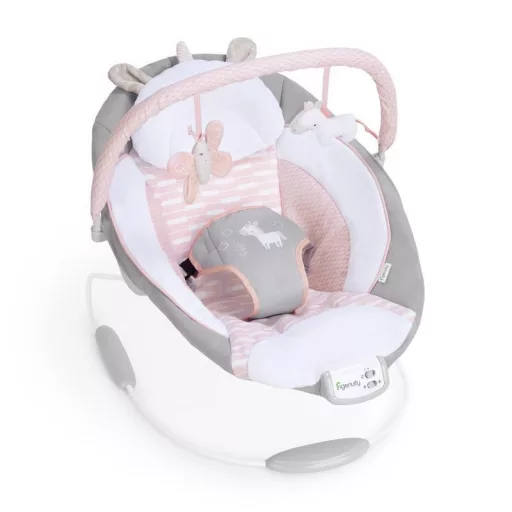 INGENUITY Rezgő pihenőszék dallamokkal, Flora the Unicorn™, 0 hó+, 9 kg-ig