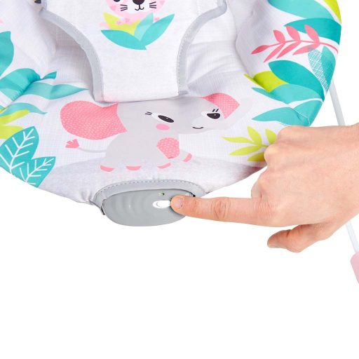 Bright Starts Rezgő pihenőszék, Flamingo Vibes™, 0 hó+, 9 kg-ig