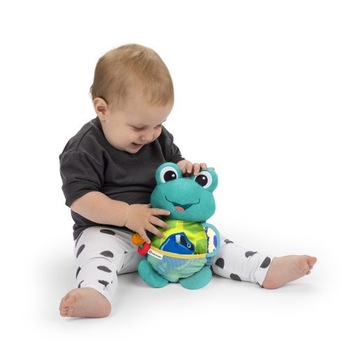 Baby Einstein Aktív játék C-karikán teknős Neptune’s Sensory Sidekick™, 0,hó+
