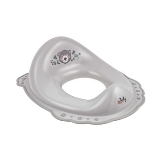   Maltex Csúszásmentes WC szűkítő The Nature Buddies Medve - Szürke