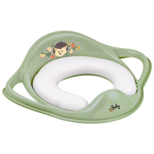 Maltex WC szűkítő fogantyúkkal puha The Nature Buddies Sün - Zöld