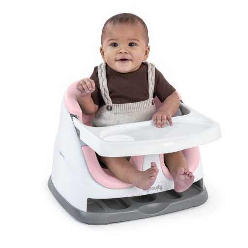 Ingenuity székmagasító, Baby Base™, Peony, 6 hó+, 22 kg-ig