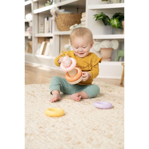 INGENUITY Érzékszervi piramis építőjáték Nally™ 6hó+