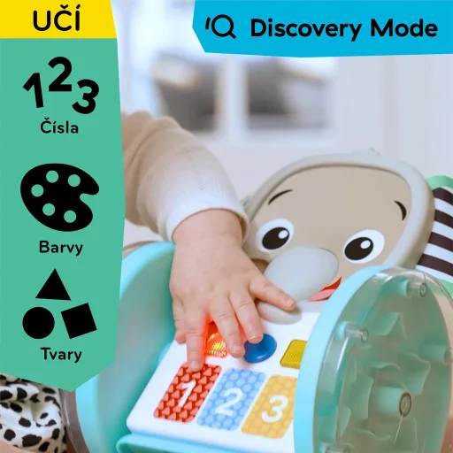 Baby Einstein Zenélő interaktív játék Chase & Tap Earl™ - 6hó+